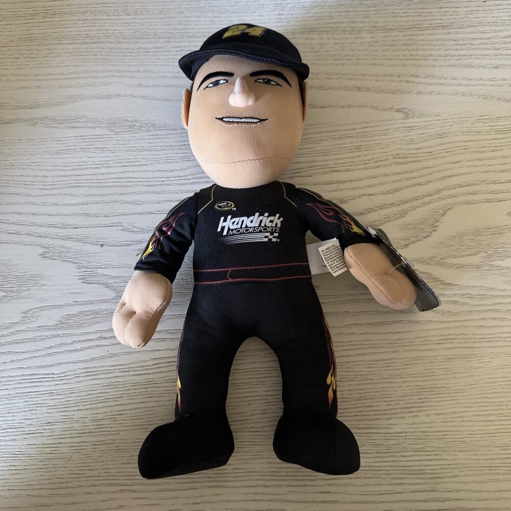Jeff Gordon Plush Doll NASCAR Made By Bleacher Creatures Hendricks Motorsports